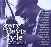 Gary Davis Style: The Legacy of Rev. Gary Davis